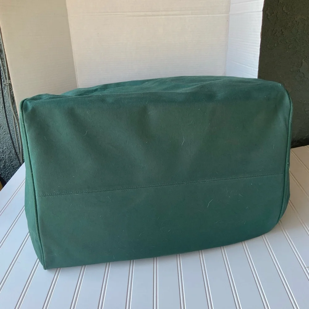 Vintage POLO Ralph Lauren Green Canvas Travel Bag
